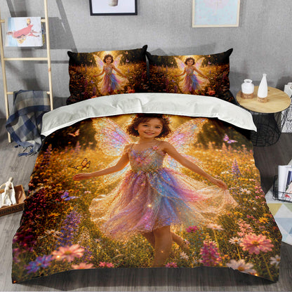Fairy Meadow Princess Personalized Bedding Set