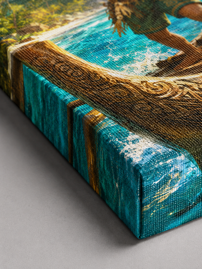 Island Prince Boy Customize Canvas