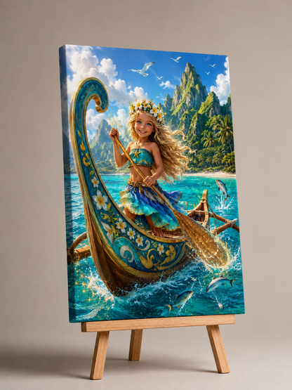 Island Princess Customize Canvas