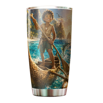 Island Prince Boy Customize Tumbler