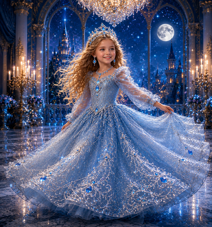 Moonlit Ballroom Princess Personalized Bedding Set