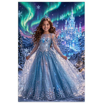 Snow Princess Personalized Wooden Puzzle