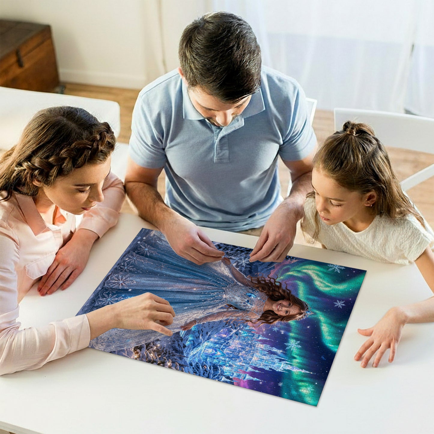 Snow Princess Personalized Wooden Puzzle