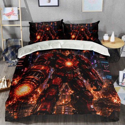 Iron Boy Personalized Bedding Set