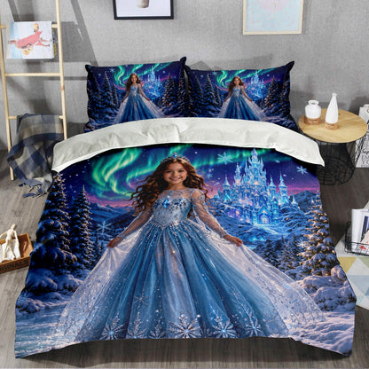 Snow Princess Personalized Bedding Set