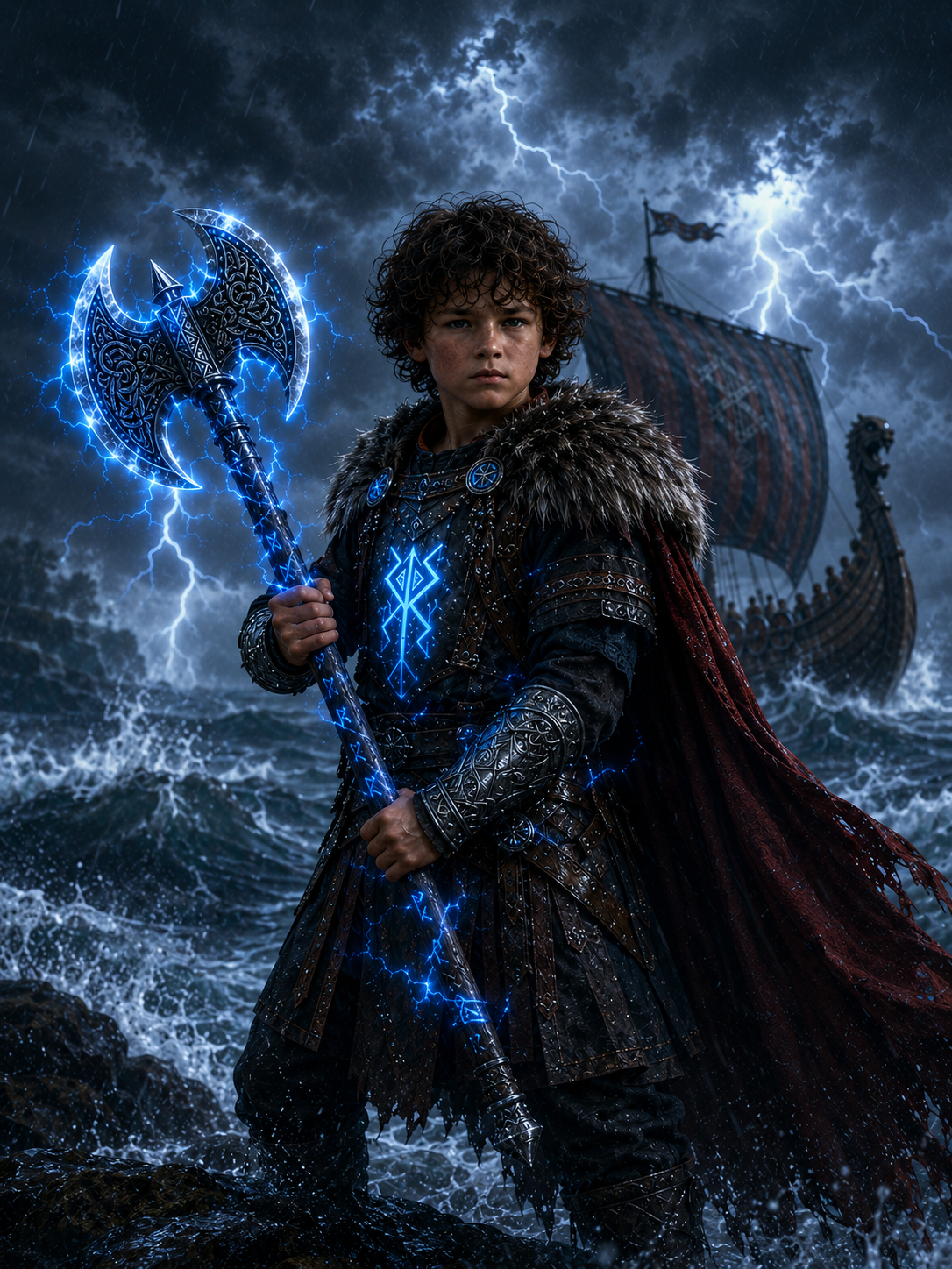 Wizard Boy Personalized Canvas